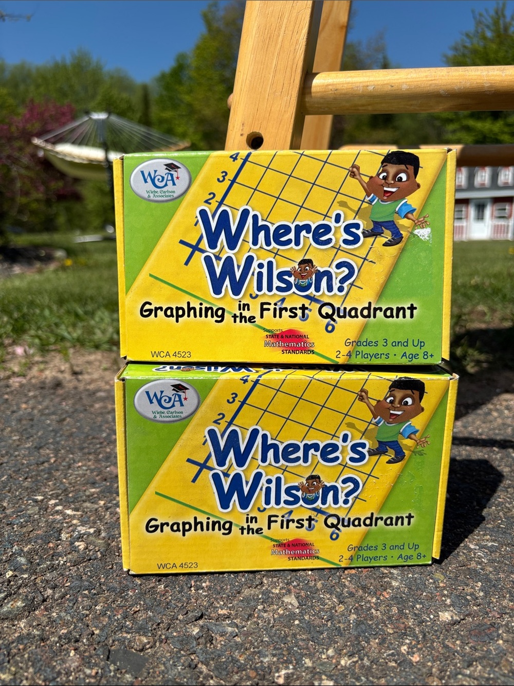 Set of 2: Where's Wilson? Graphing in the First Quadrant Game